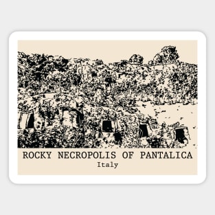 Rocky Necropolis of Pantalica - Italy Magnet